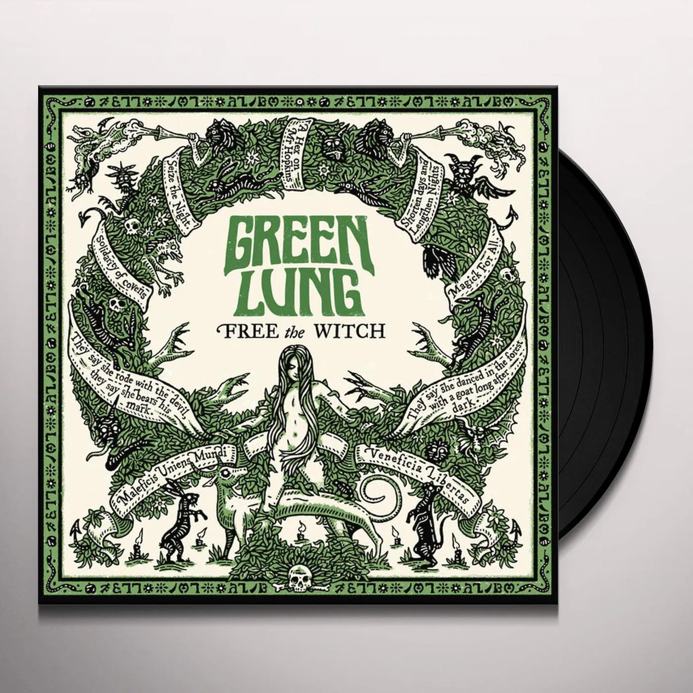 Green Lung Free the Witch Vinyl Record