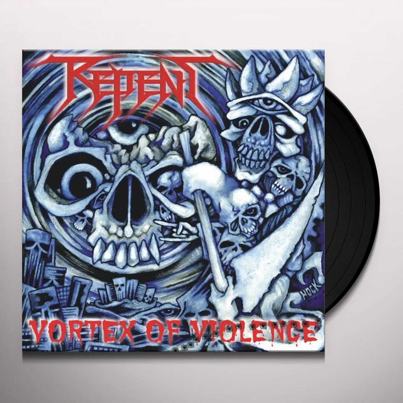 Repent VORTEX OF VIOLENCE Vinyl Record - UK Release