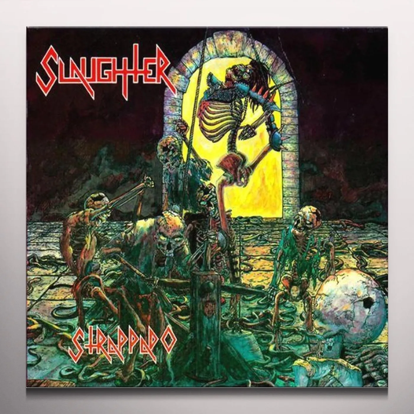 Slaughter STRAPPADO (BONUS TRACKS) Vinyl Record - Colored Vinyl