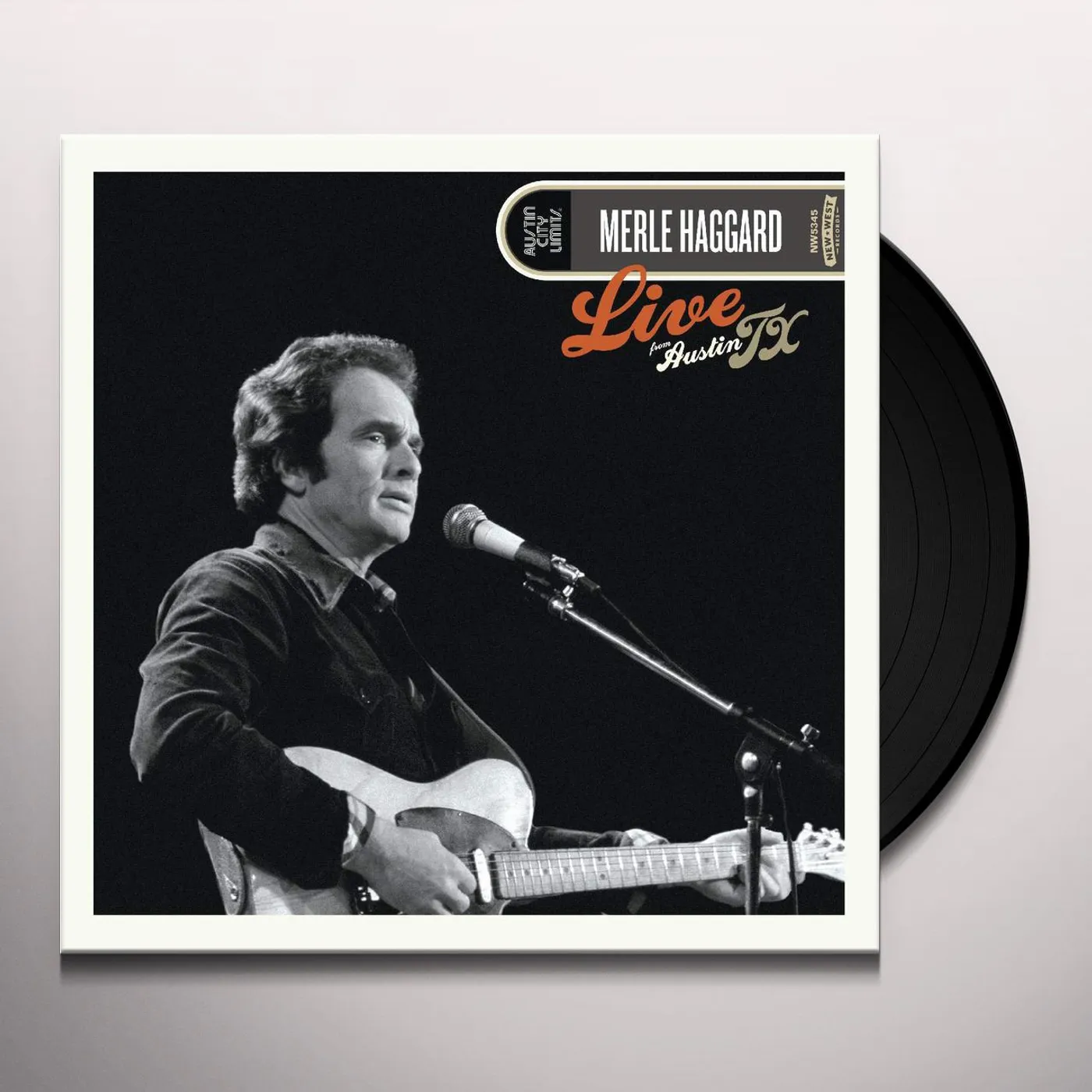 Merle Haggard LIVE FROM AUSTIN, TX '78 (180G) Vinyl Record