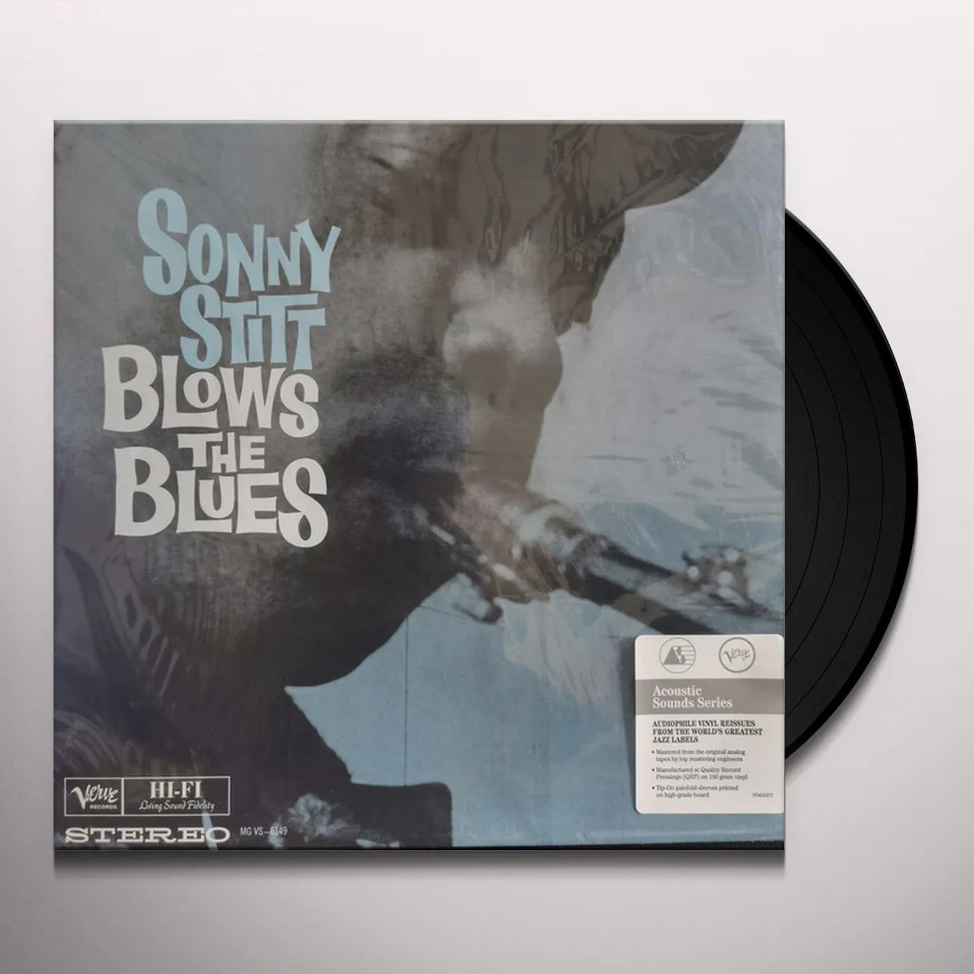 Sonny Stitt BLOWS THE BLUES (VERVE ACOUSTIC SOUND SERIES) Vinyl Record