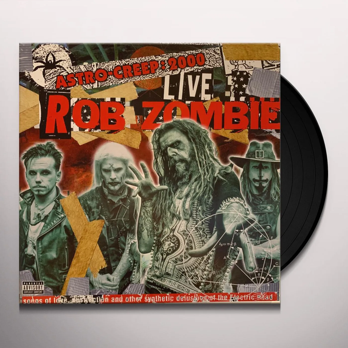 Rob Zombie ASTRO-CREEP: 2000 LIVE SONGS OF LOVE DESTRUCTION Vinyl Record