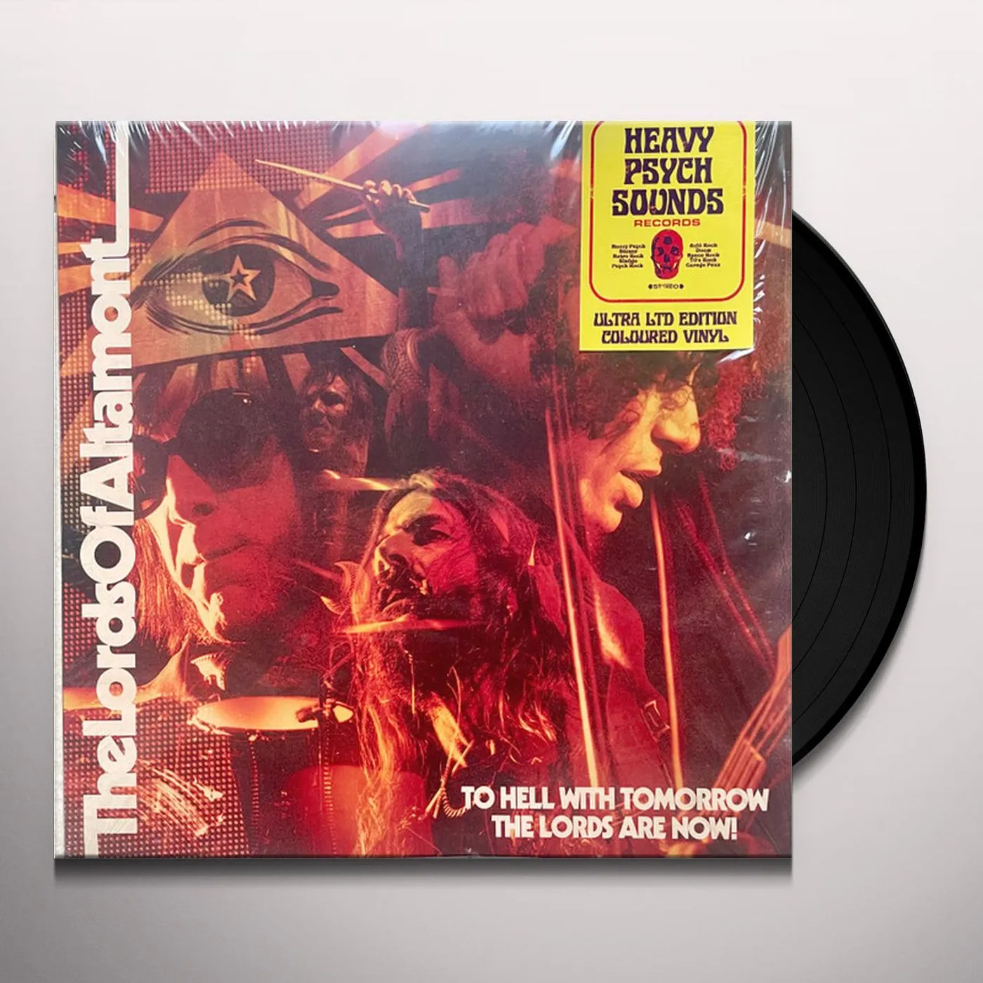 The Lords of Altamont To Hell With Tomorrow The Lords Are Now Vinyl Record