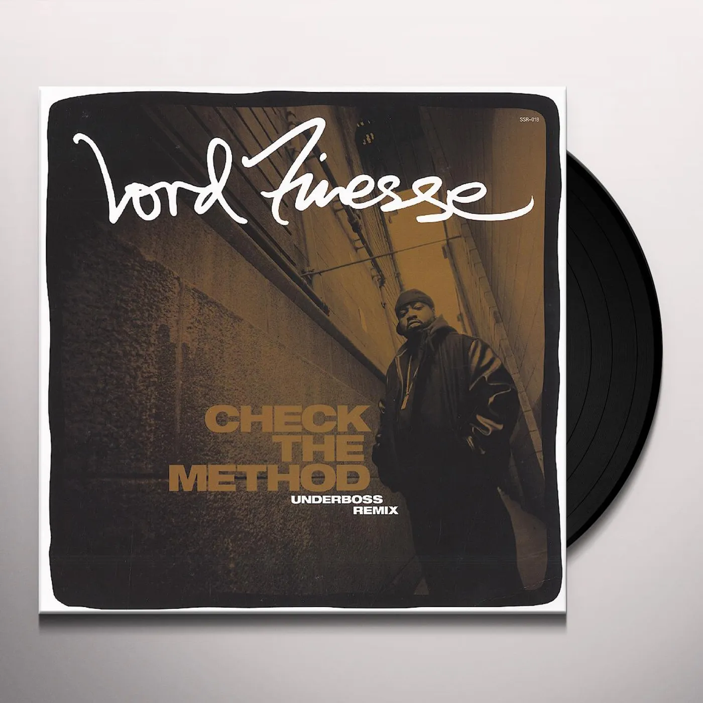 Lord Finesse CHECK THE METHOD (UNDERBOSS REMIX) Vinyl Record