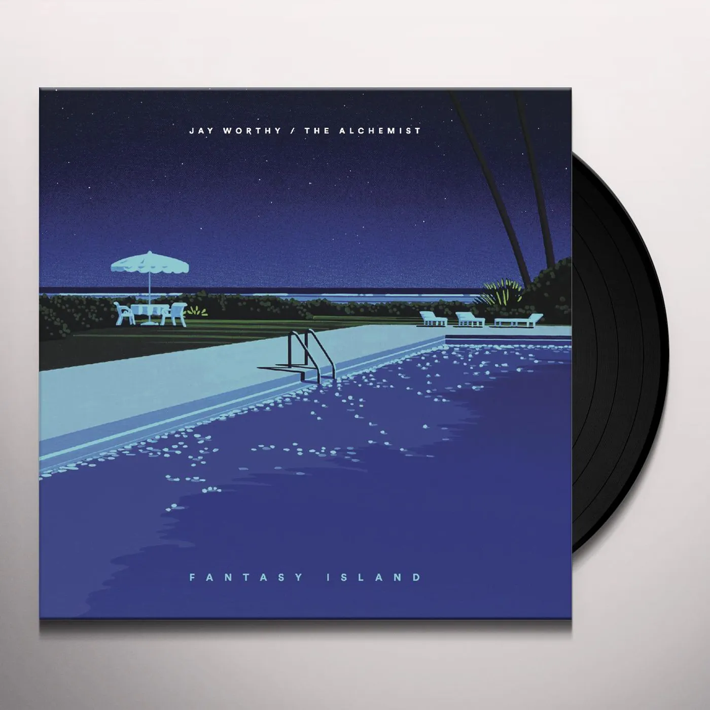 Jay Worthy / Alchemist FANTASY ISLAND Vinyl Record