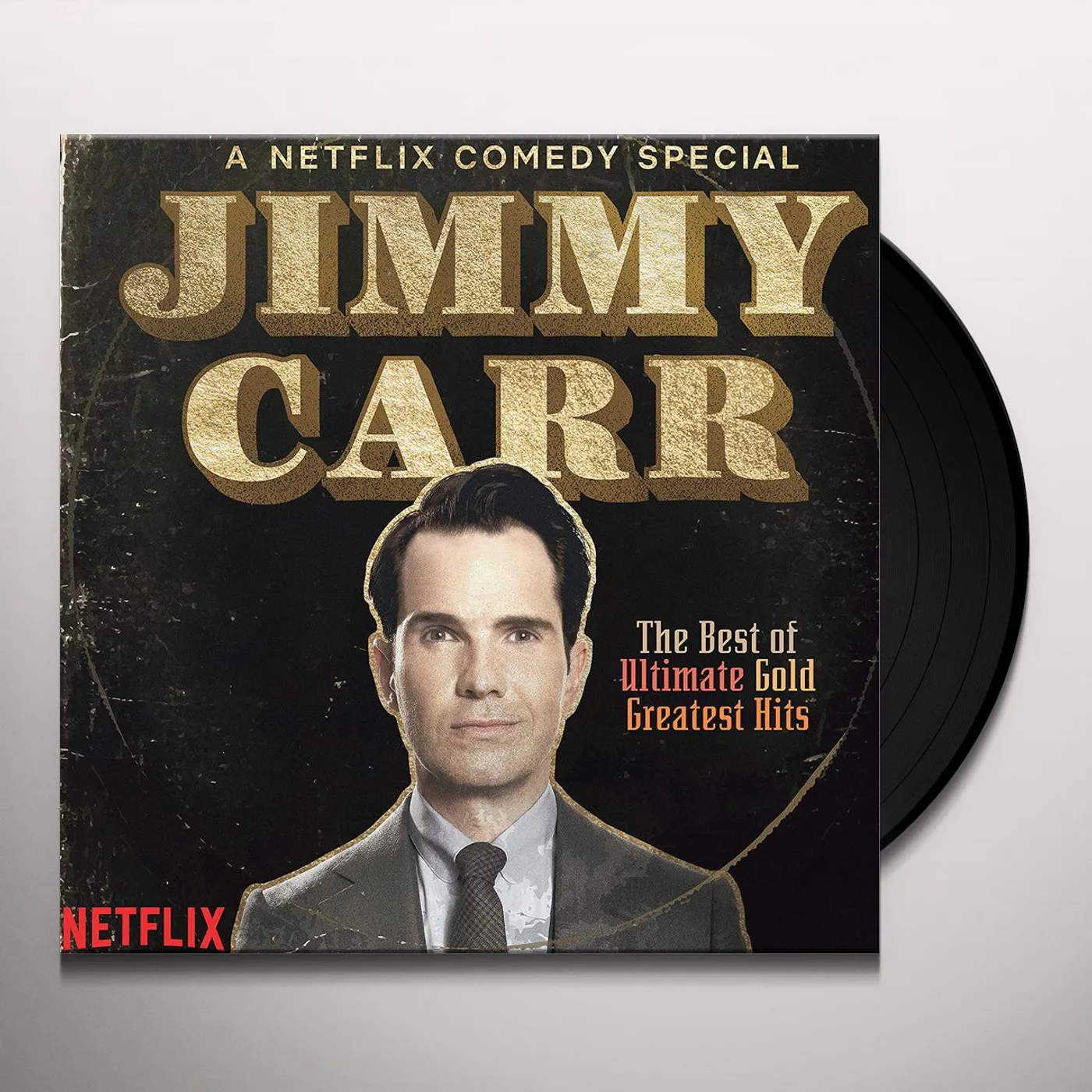 Jimmy Carr BEST OF ULTIMATE GOLD GREATEST HITS Vinyl Record