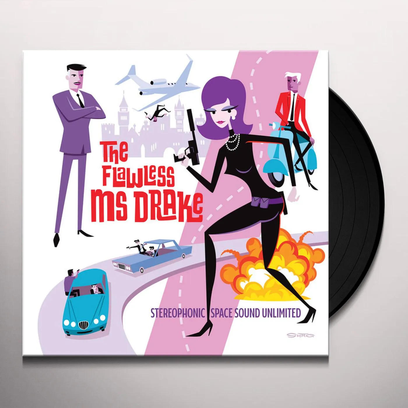 Stereophonic Space Sound Unlimited Flawless Ms Drake Vinyl Record