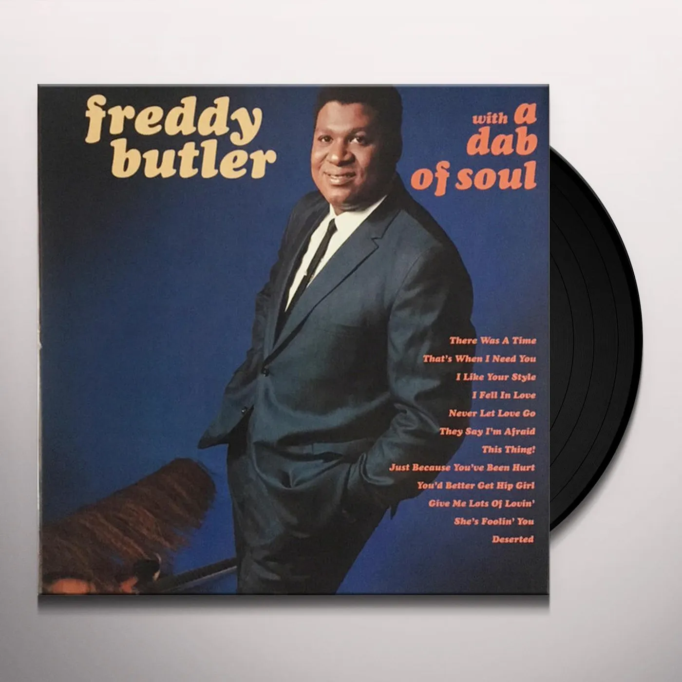 Freddy Butler With A Dab Of Soul Vinyl Record