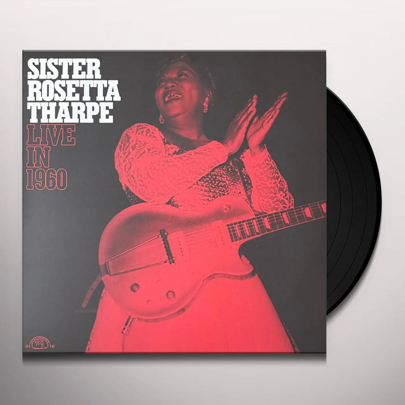 Sister Rosetta Tharpe LIVE IN 1960 (TRANSPARENT RED VINYL) Vinyl Record