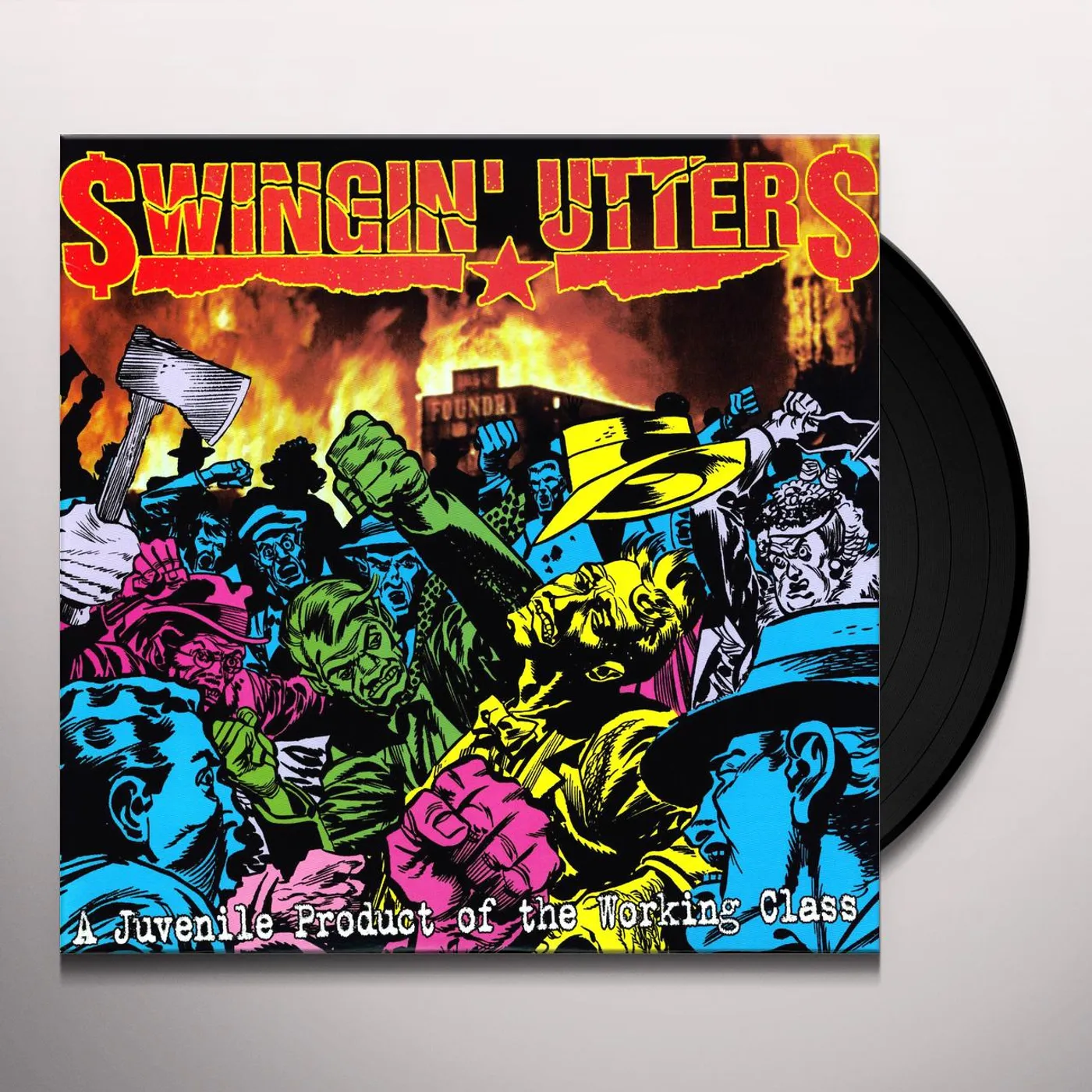 Swingin' Utters JUVENILE PRODUCT OF THE WORKING CLASS Vinyl Record