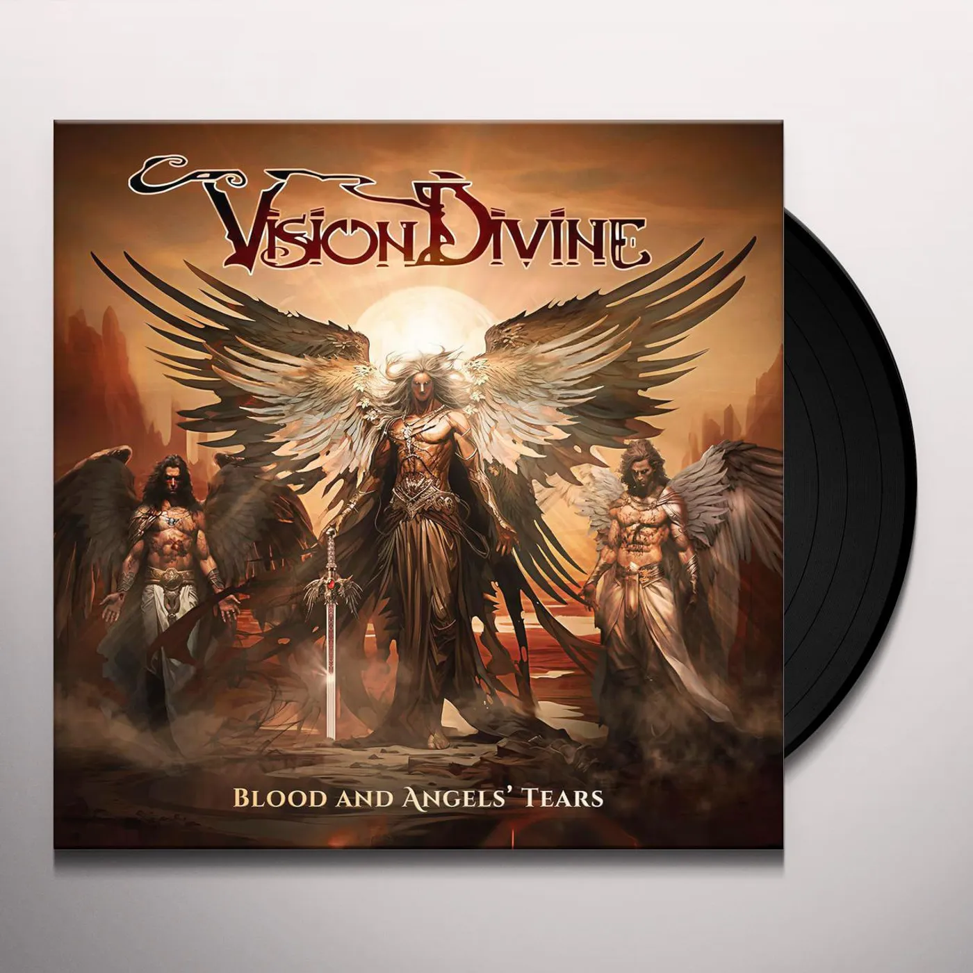 Vision Divine Blood And Angels' Tears Vinyl Record
