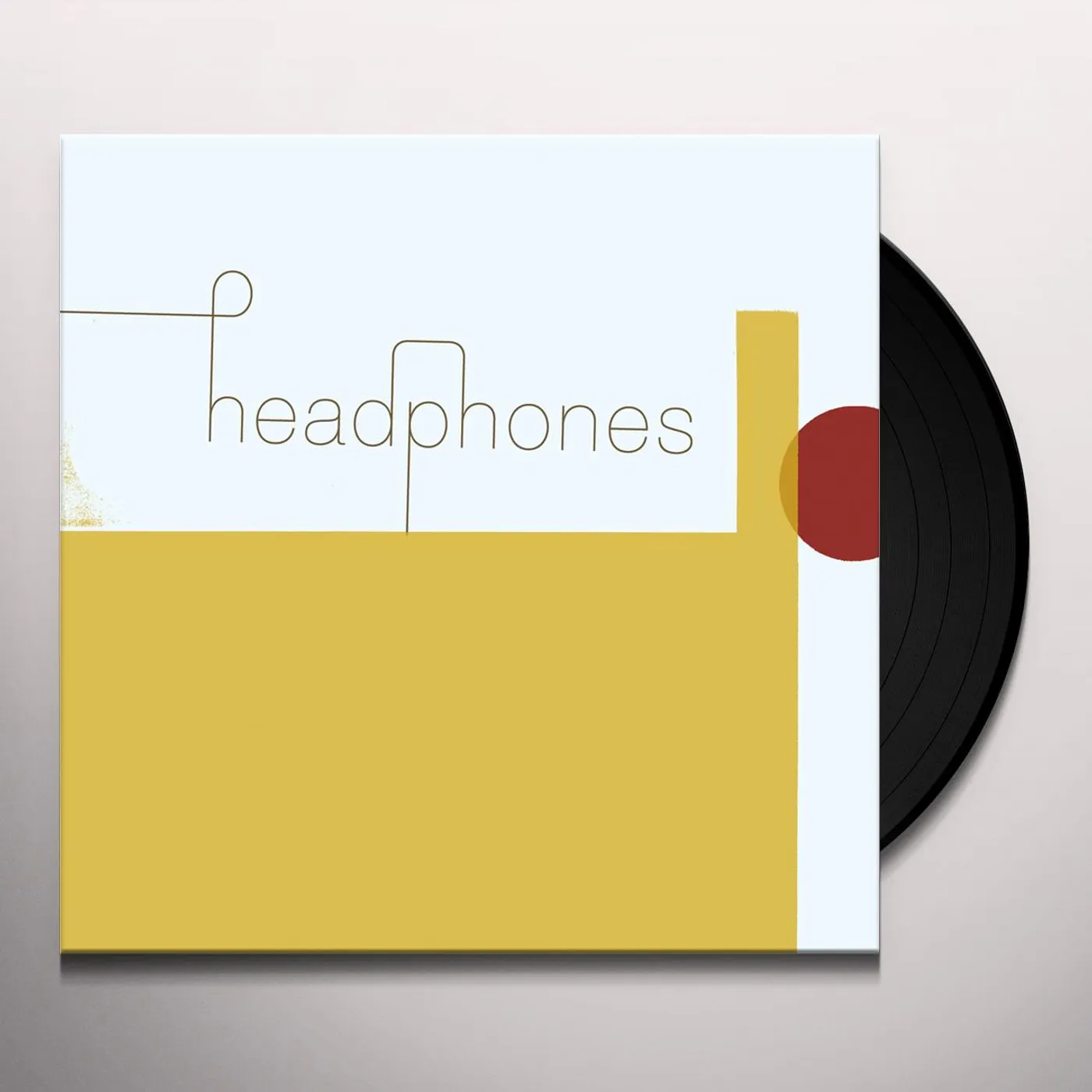 Headphones Vinyl Record