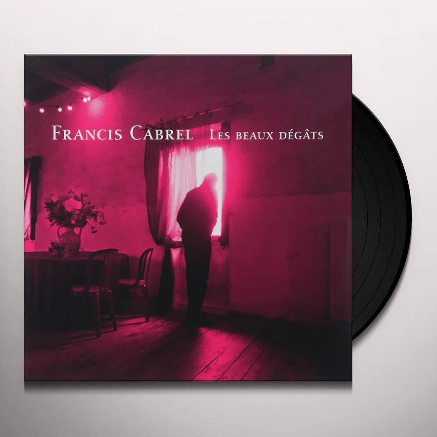 Francis Cabrel LES BEAUX DEGATS Vinyl Record