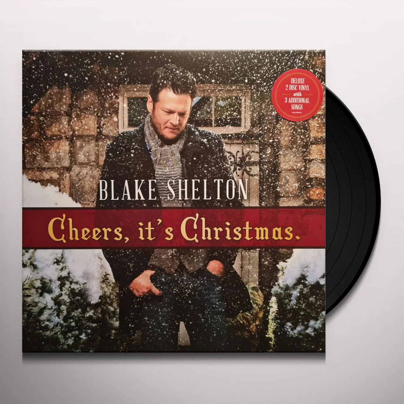 Blake Shelton CHEERS, IT'S CHRISTMAS (DELUXE) Vinyl Record