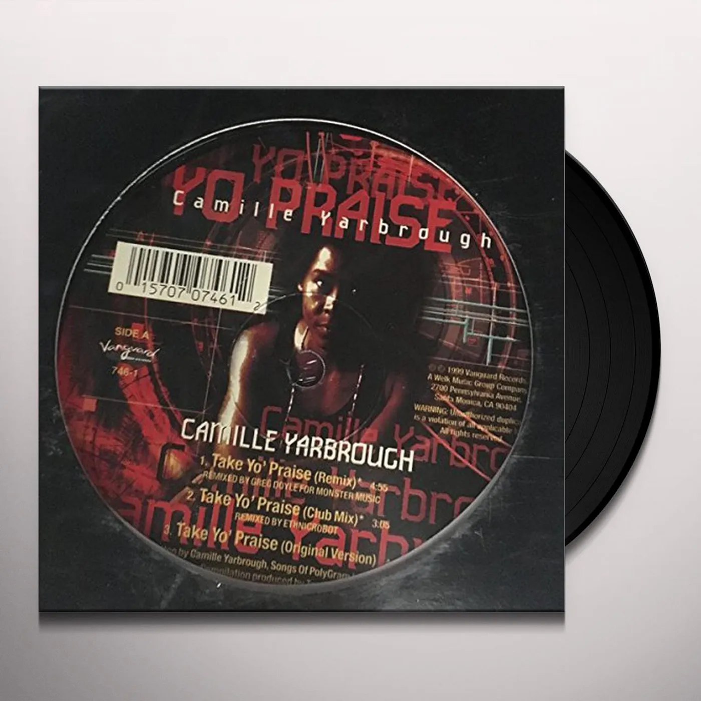 Camille Yarbrough YO PRAISE Vinyl Record