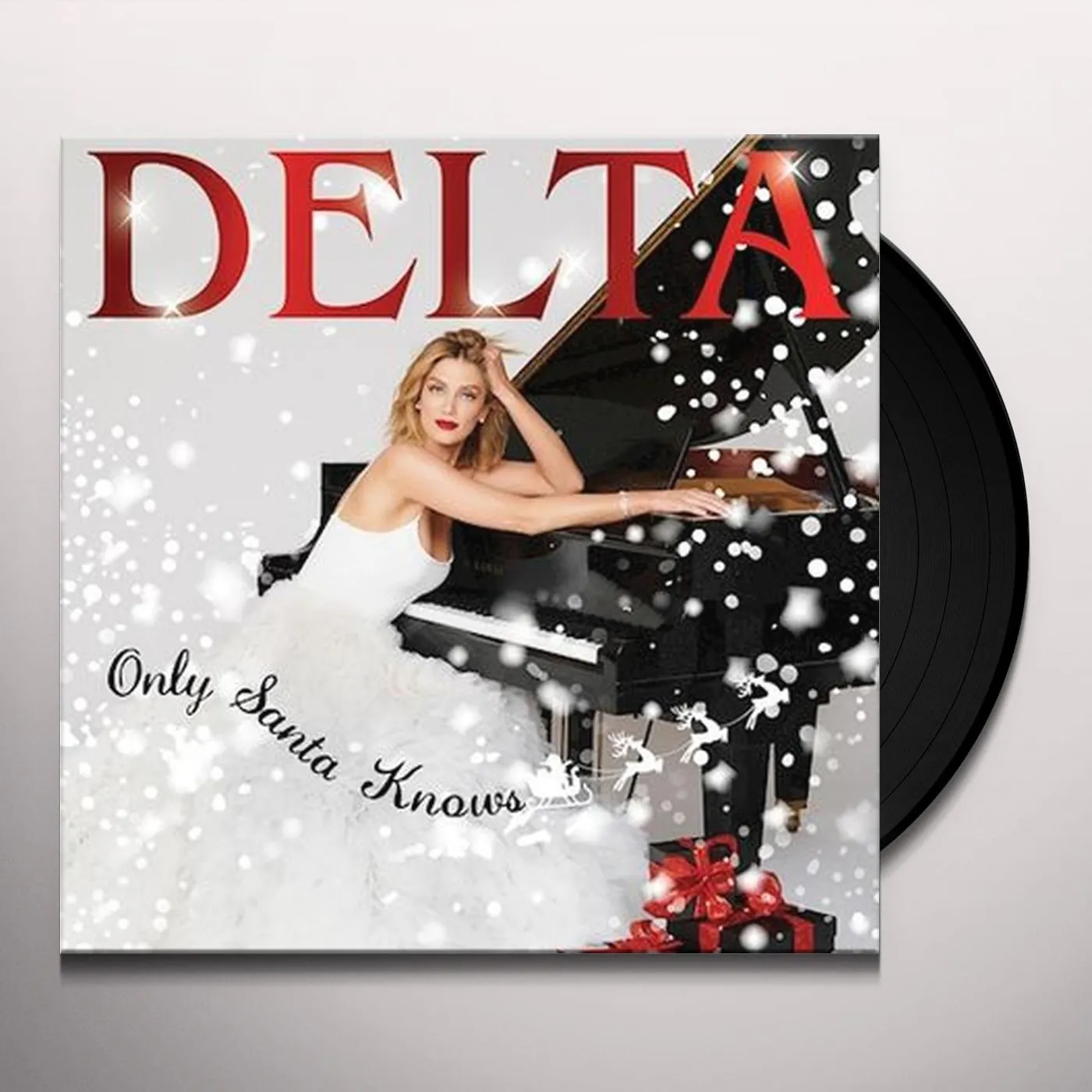 Delta Goodrem Only Santa Knows Vinyl Record