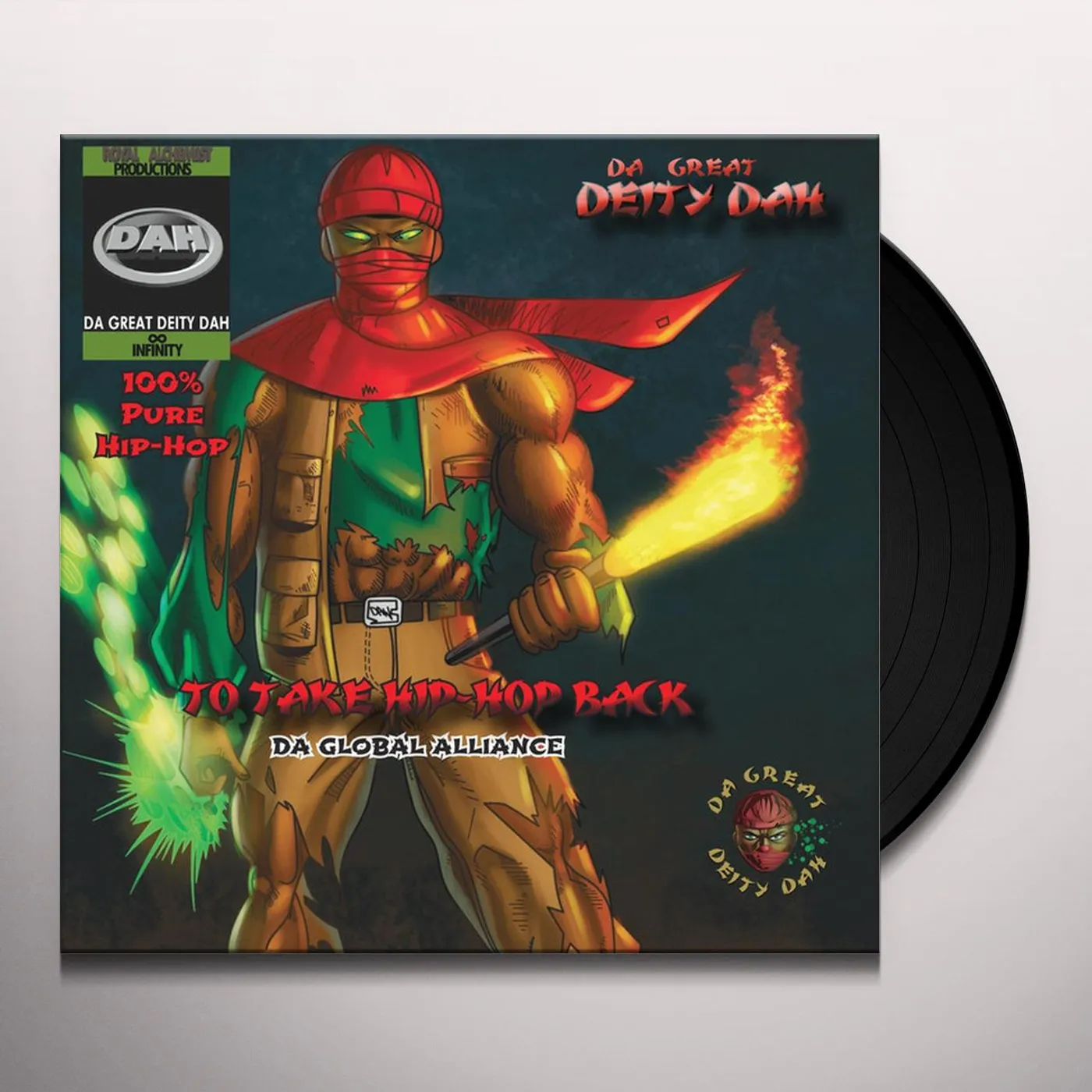 Da Great Deity Dah TO TAKE HIP-HOP BACK DA GLOBAL ALLIANCE Vinyl Record