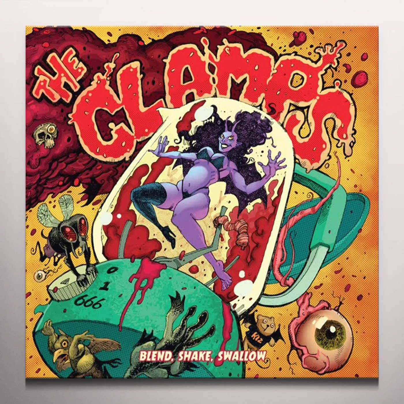 The Clamps BLEND SHAKE SWALLOW Vinyl Record