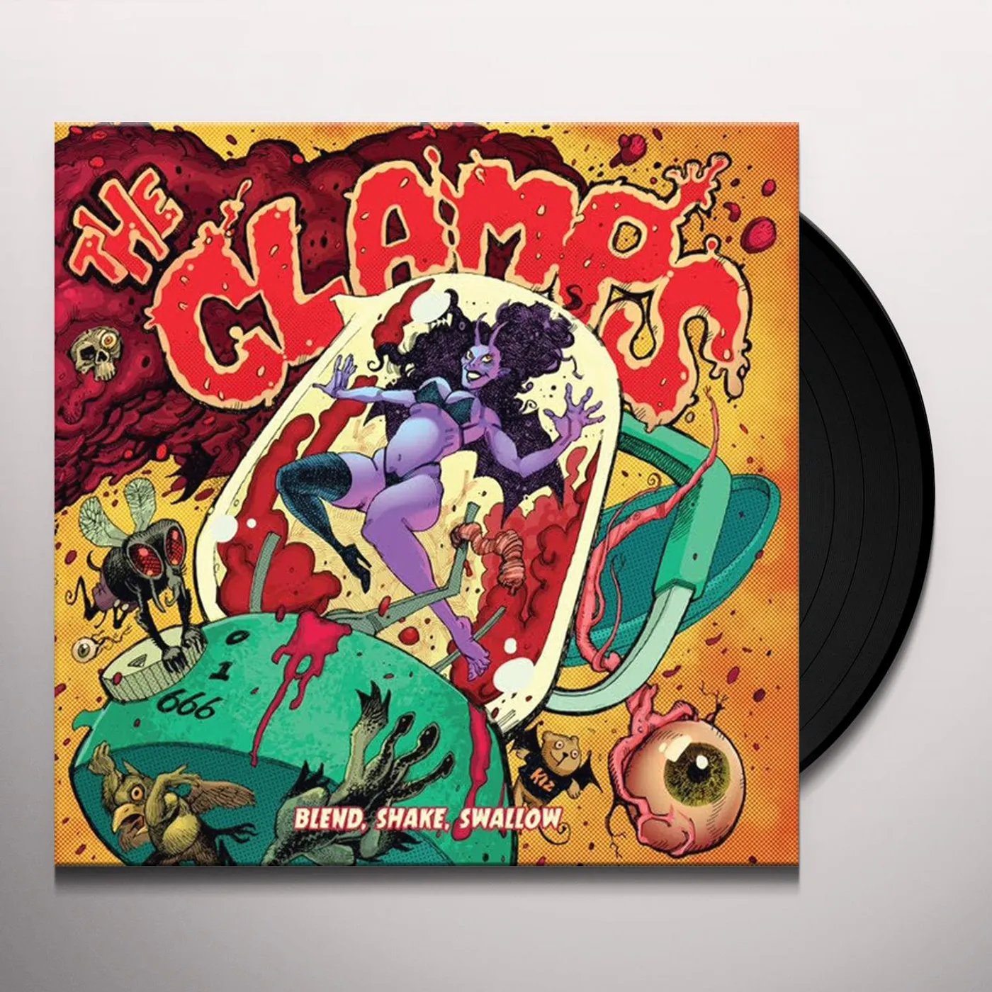 The Clamps BLEND SHAKE SWALLOW Vinyl Record