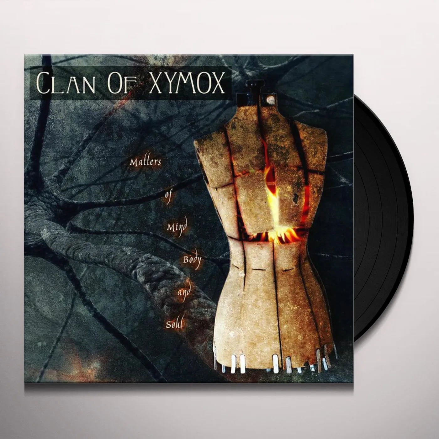 Clan of Xymox MATTERS OF MIND, BODY AND SOUL (ORANGE VINYL) Vinyl Record