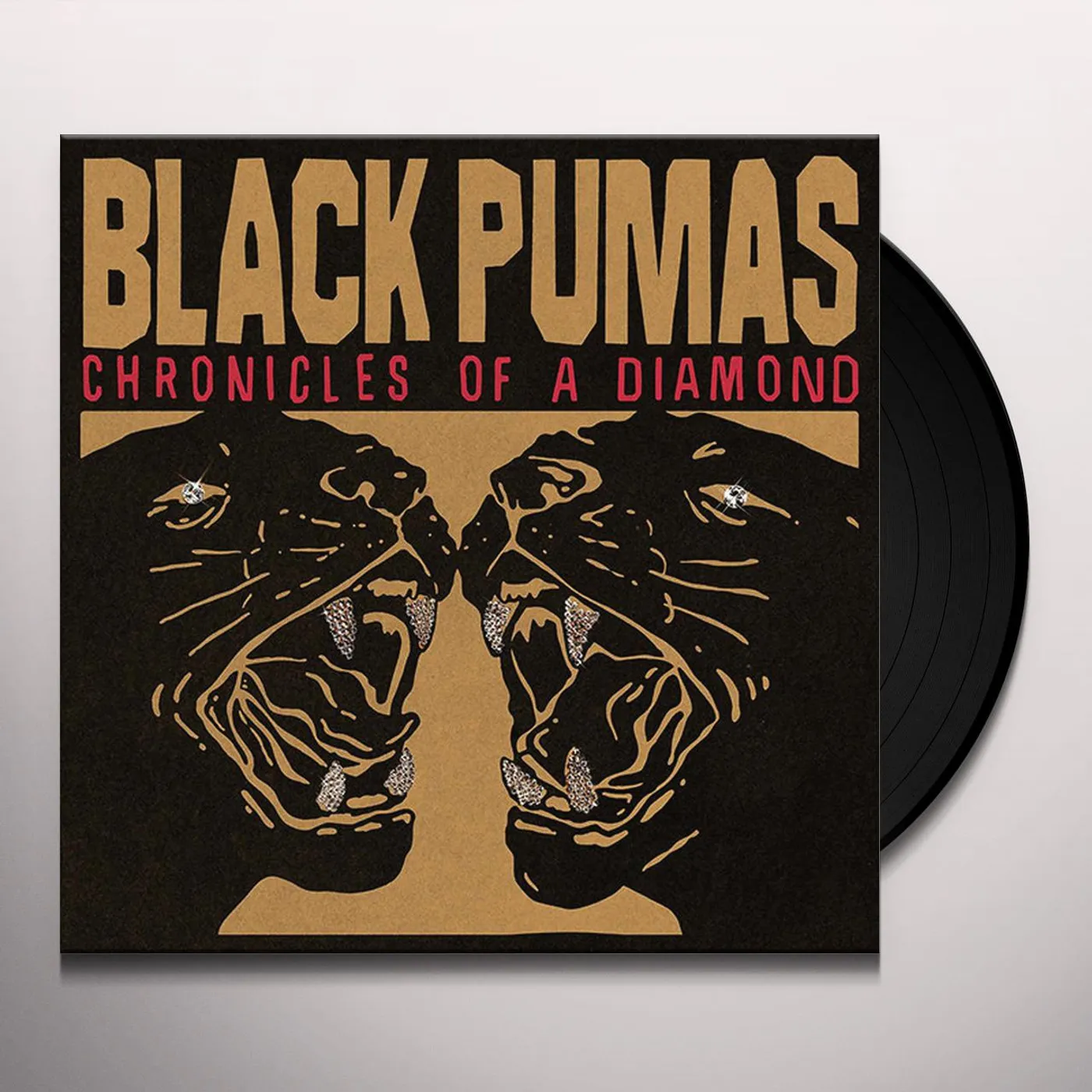 Black Pumas CHRONICLES OF A DIAMOND (CLEAR VINYL) Vinyl Record