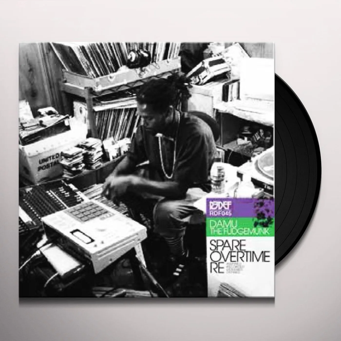 Damu The Fudgemunk SPARE OVERTIME (Vinyl)