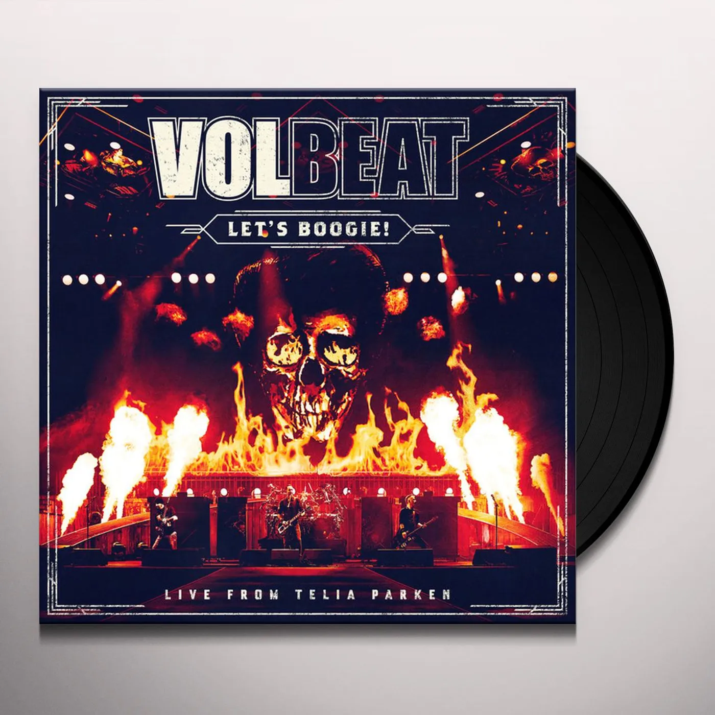 Volbeat LET'S BOOGIE (LIVE FROM TELIA PARKEN) Vinyl Record