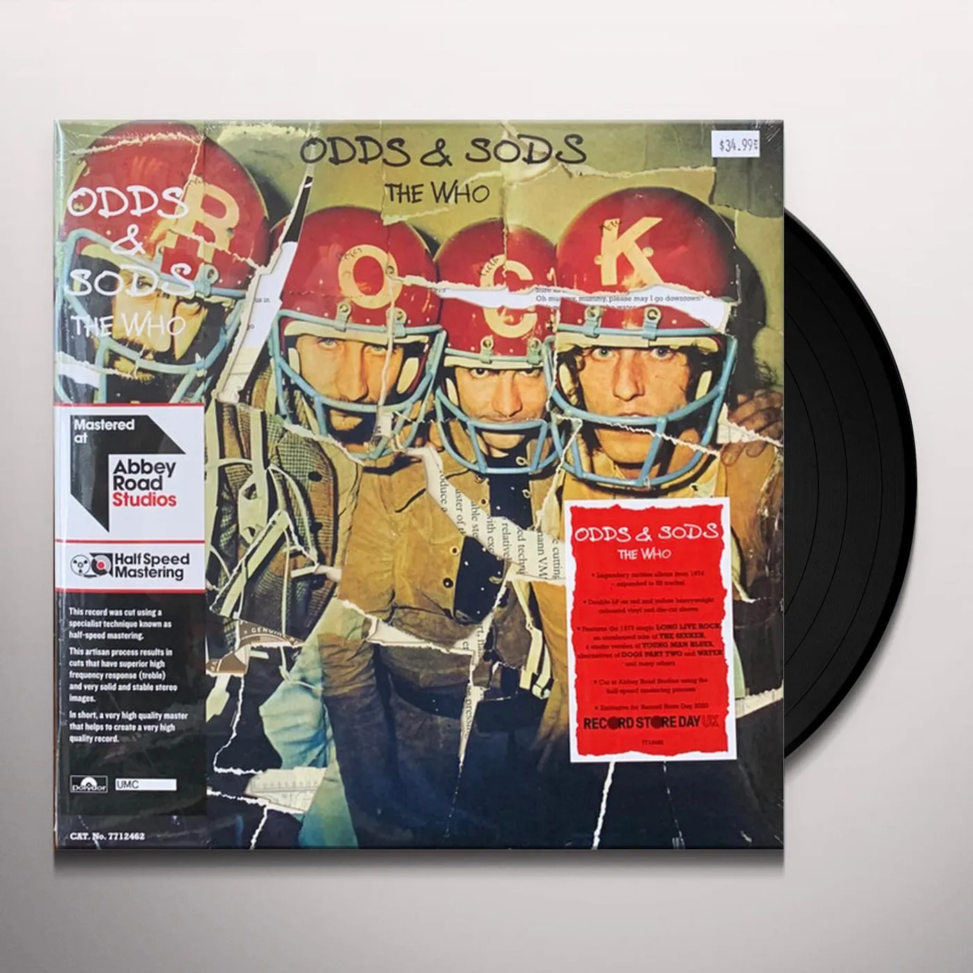 The Who Odds & Sods Vinyl Record