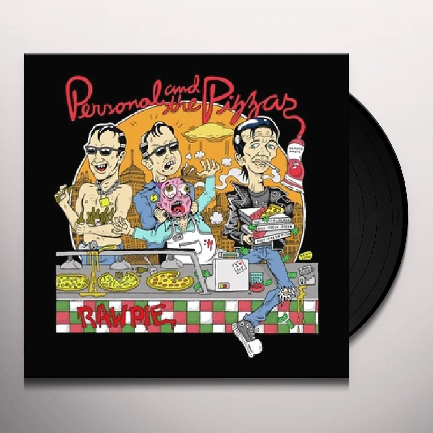 Personal and The Pizzas RAW PIE Vinyl Record