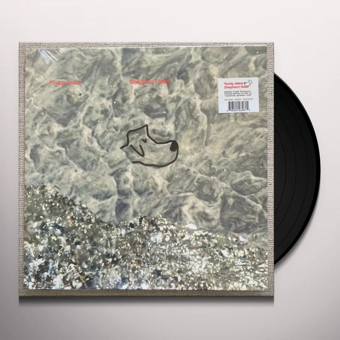 Young Jesus Shepherd Head Vinyl Record