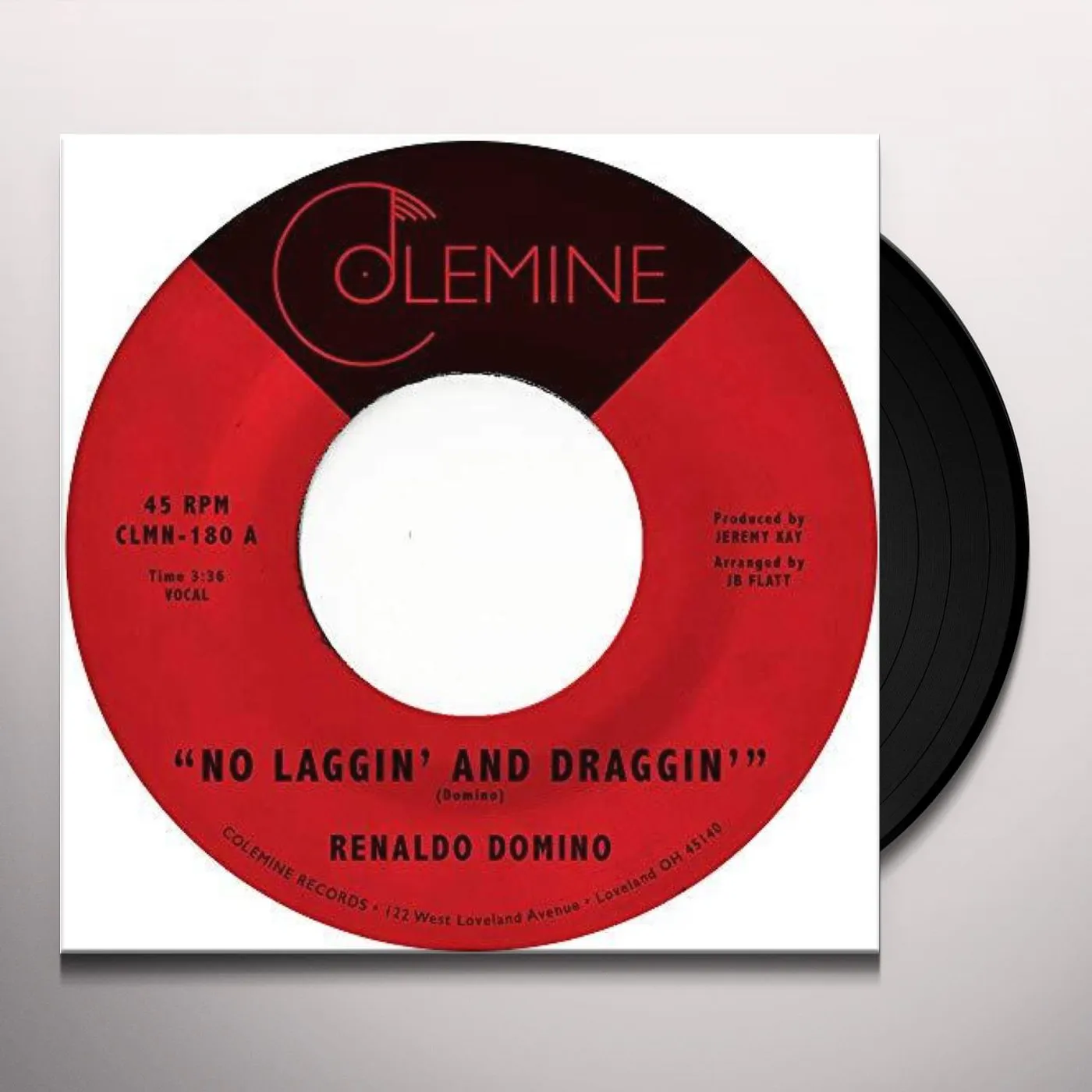 Renaldo Domino No Laggin' And Draggin' Vinyl Record