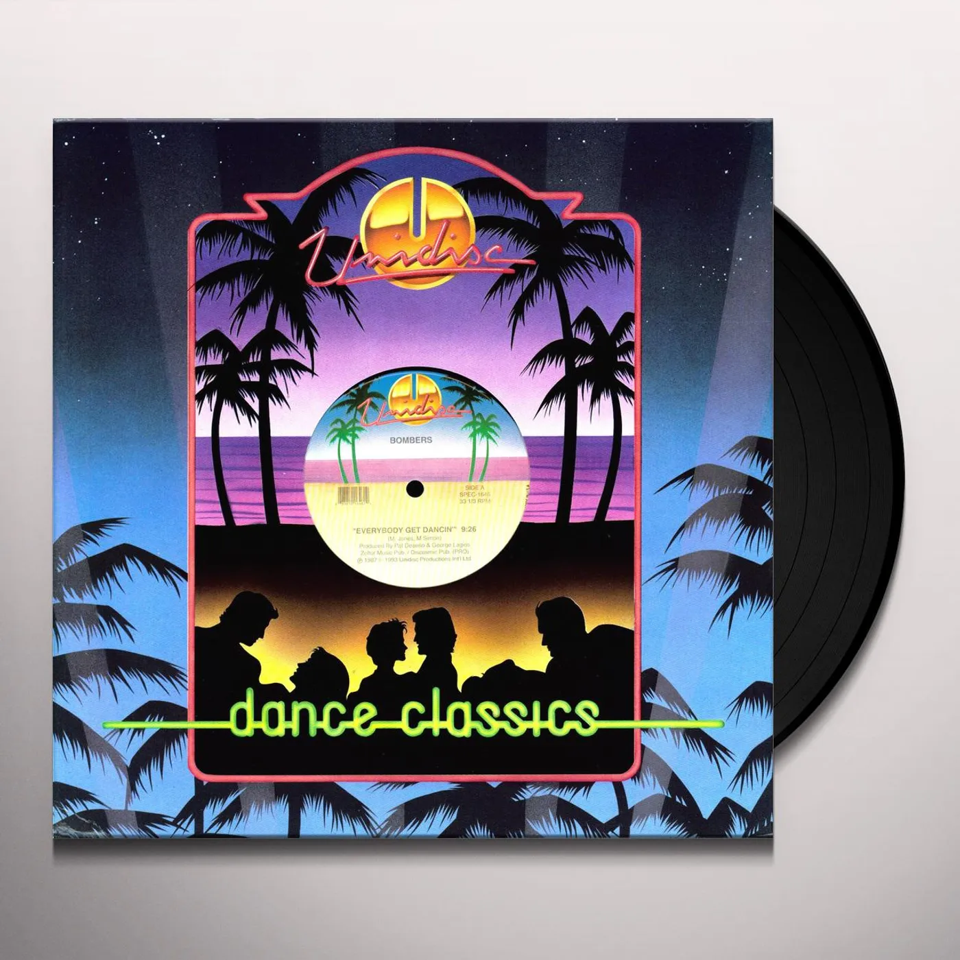 Bombers EVERYBODY GET DANCIN/EVERYBODY GET DANCIN Vinyl Record