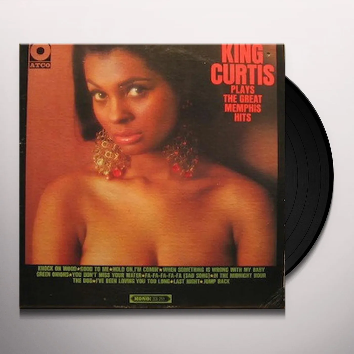 King Curtis PLAYS THE GREAT MEMPHIS HITS Vinyl Record