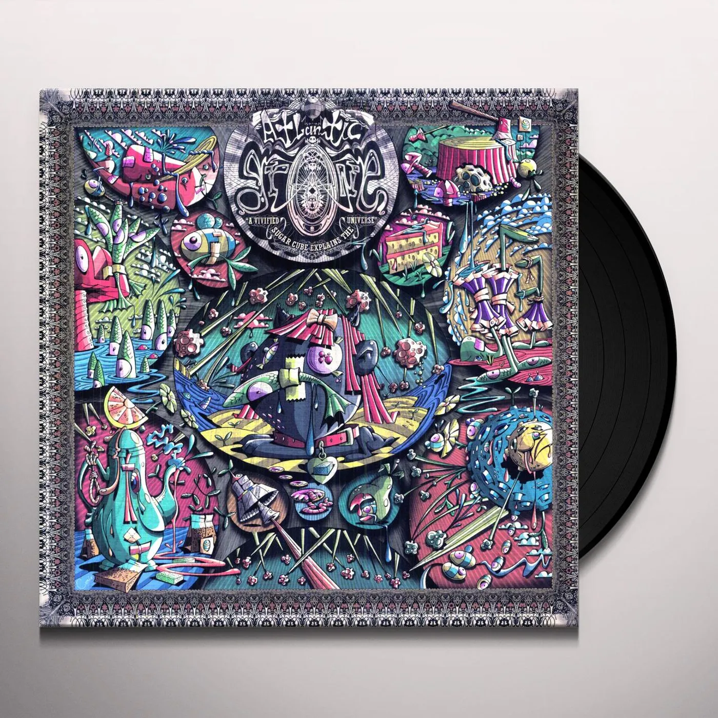 Atlantic Drone VIVIFIED SUGER CUBE EXPLAINS THE UNIVERSE Vinyl Record