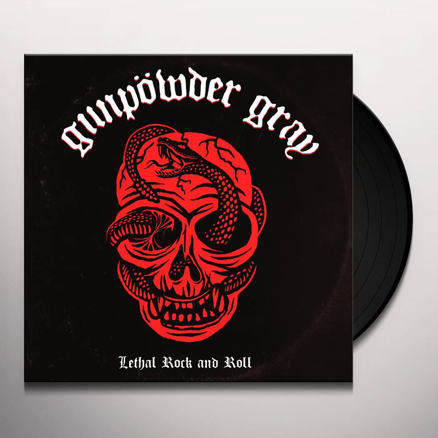 Gunpowder Gray Lethal Rock and Roll Vinyl Record