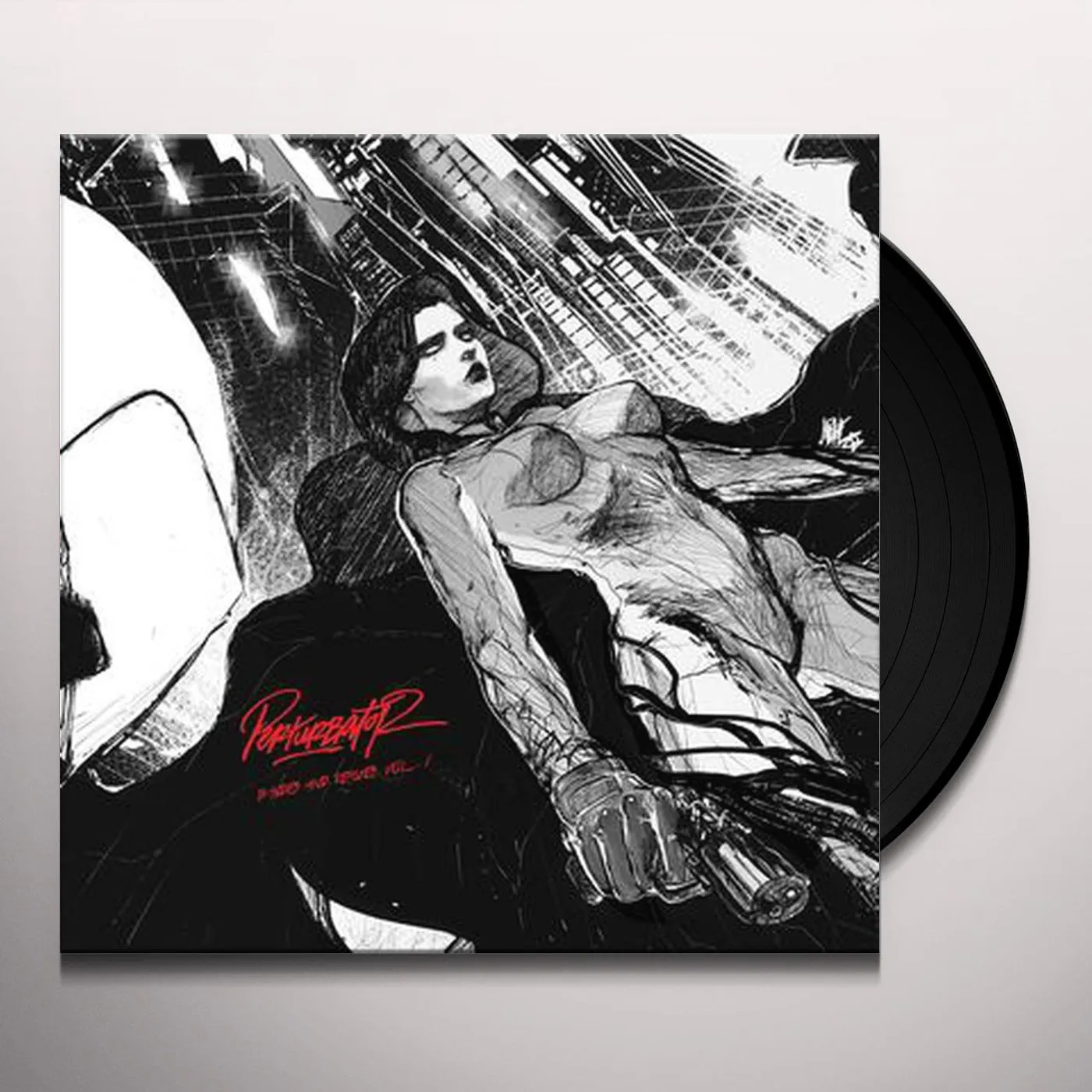 Perturbator B-SIDES & REMIXES 1 Vinyl Record
