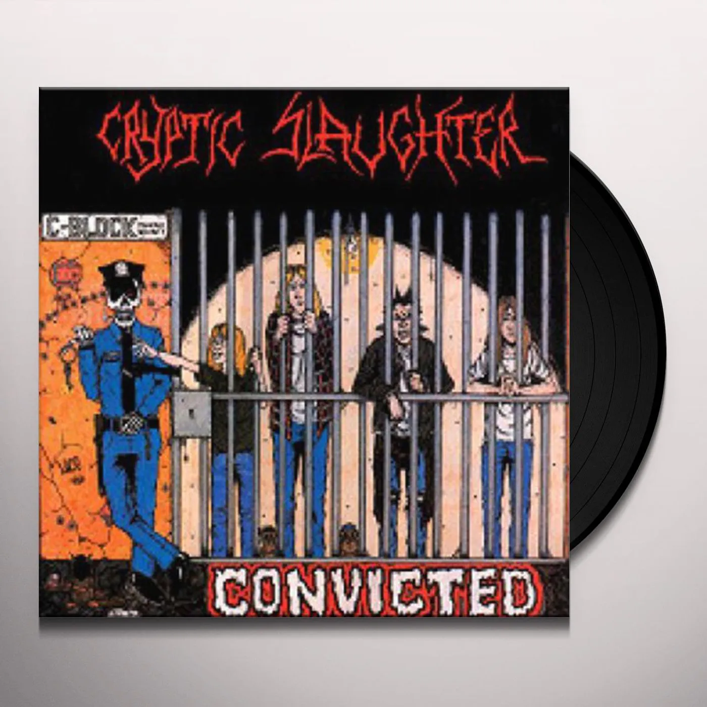Cryptic Slaughter Convicted Vinyl Record