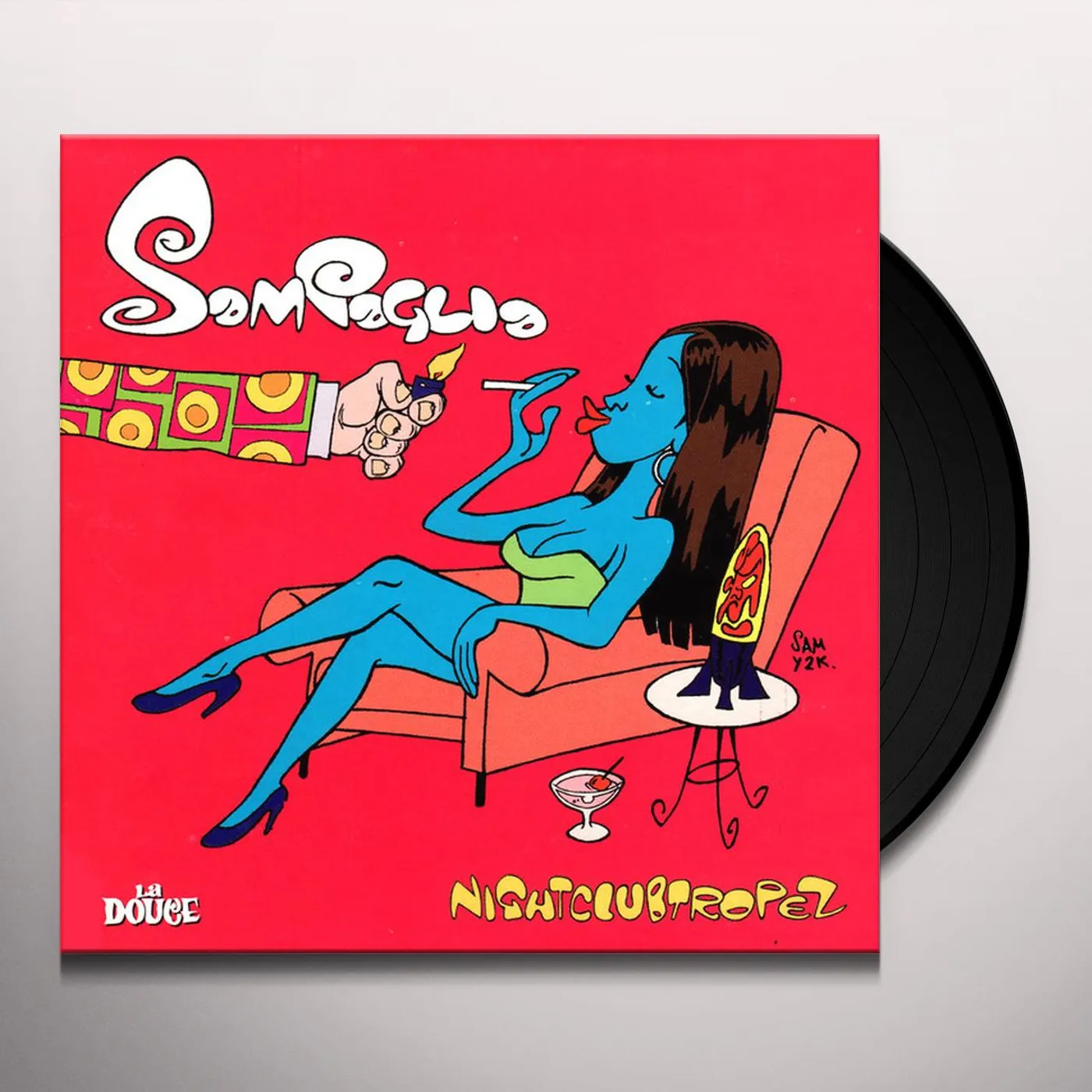 Sam Paglia Night club tropez Vinyl Record