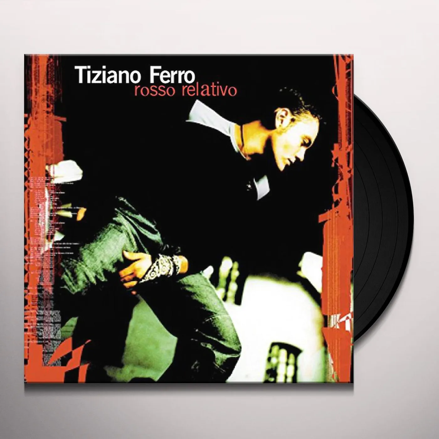 Tiziano Ferro Rosso relativo Vinyl Record
