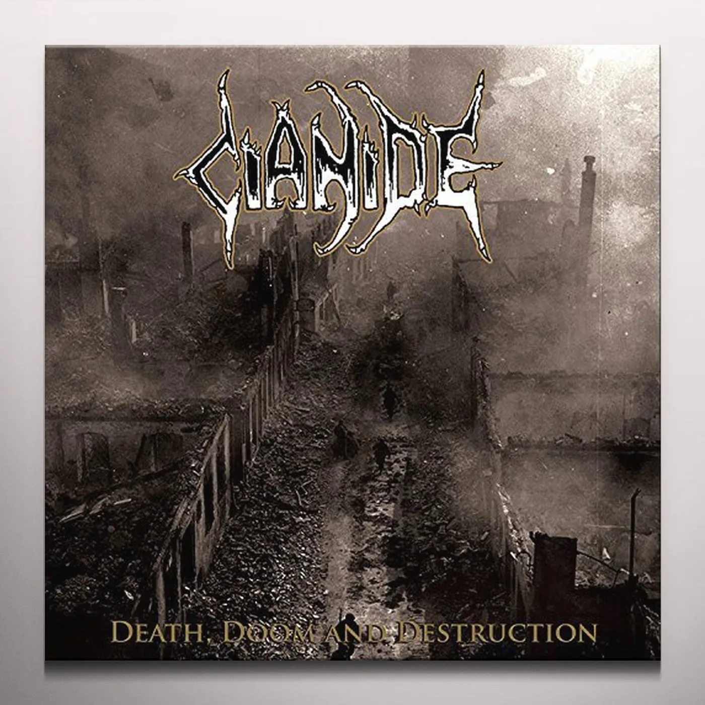 Cianide DEATH DOOM DESTRUCTION Vinyl Record