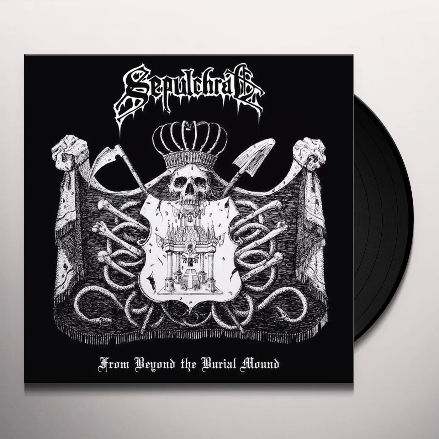 Sepulchral FROM BEYOND THE BURIAL MOUND (BONE VINYL) Vinyl Record