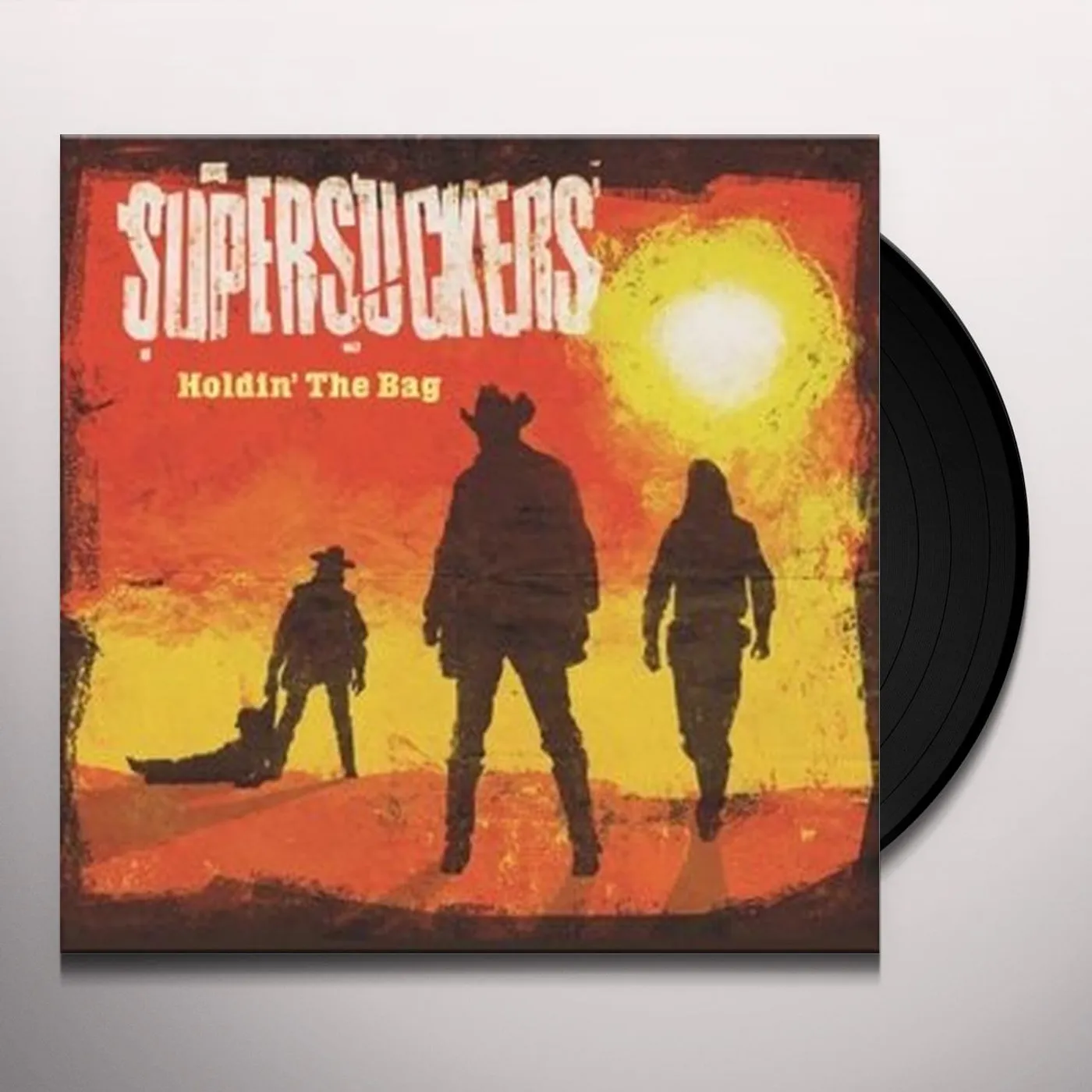 Supersuckers HOLDING THE BAG (LP+CD) Vinyl Record - w/CD, UK Release
