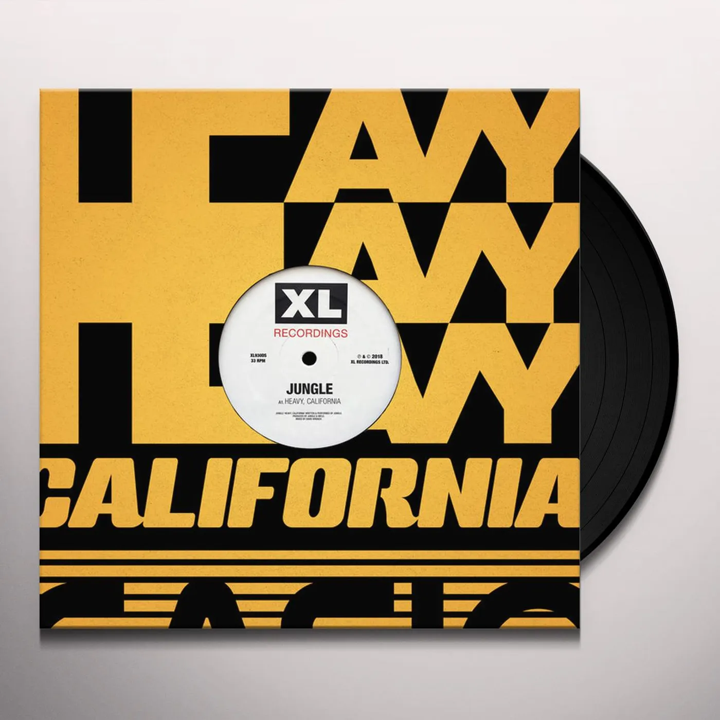 Jungle HEAVY CALIFORNIA Vinyl Record
