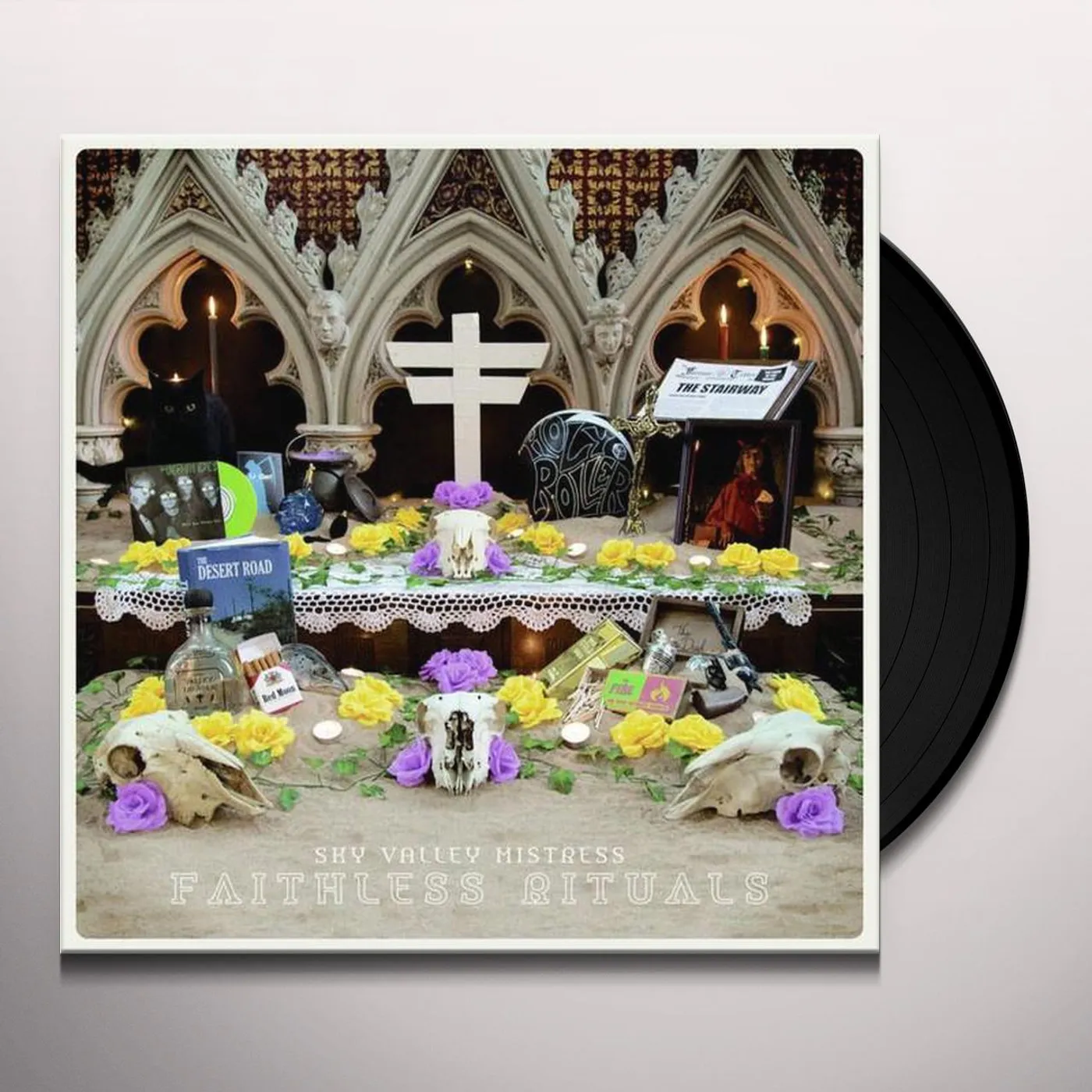 Sky Valley Mistress FAITHLESS RITUALS (GREEN VINYL/DL CARD) Vinyl Record