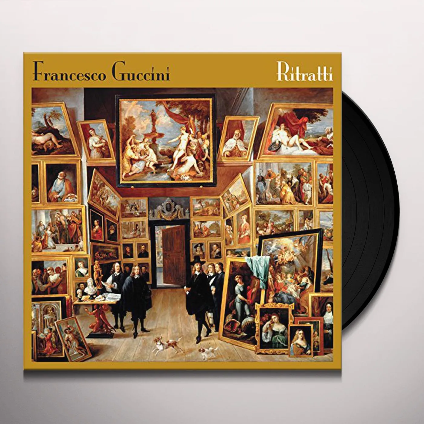 Francesco Guccini Ritratti Vinyl Record