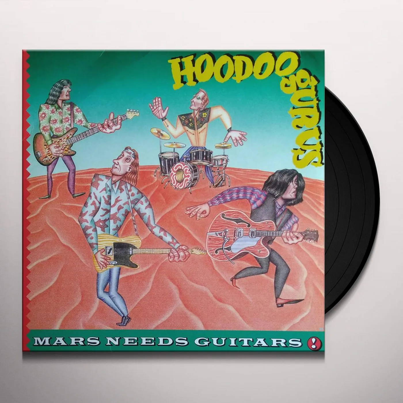 Hoodoo Gurus MARS NEEDS GUITARS Vinyl Record