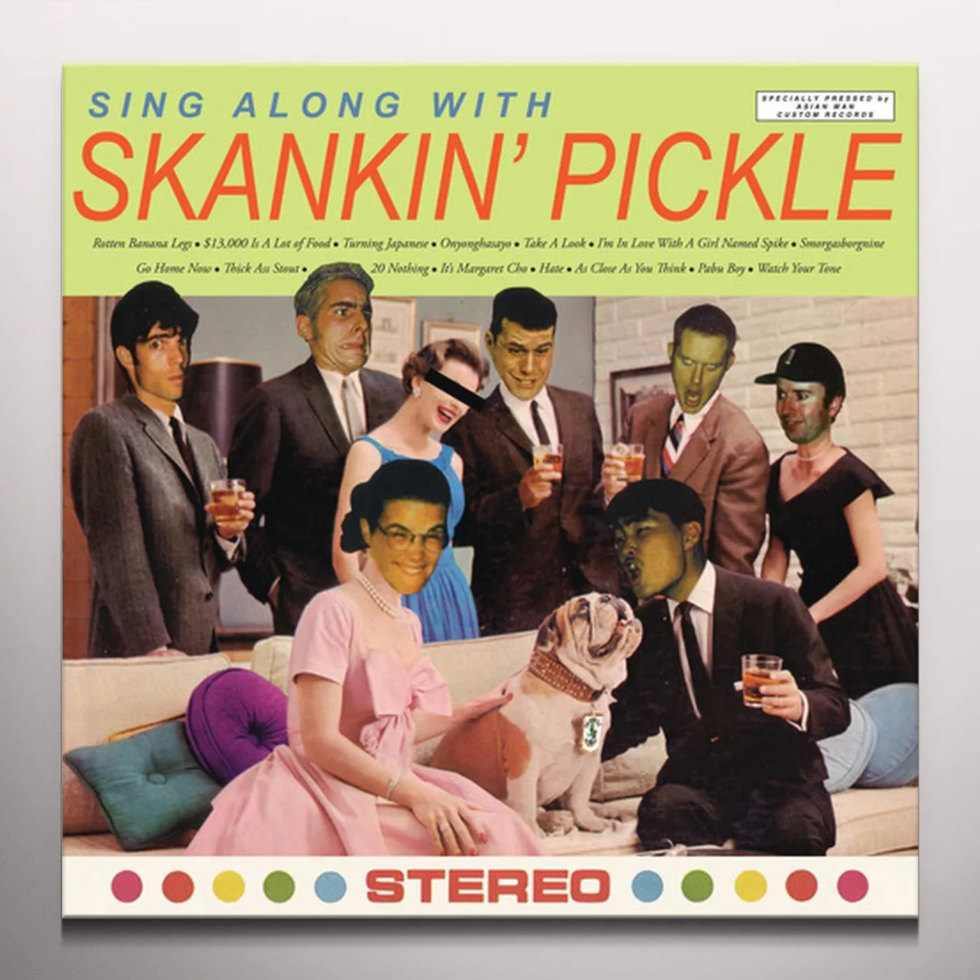 Skankin' Pickle SING ALONG WITH Vinyl Record