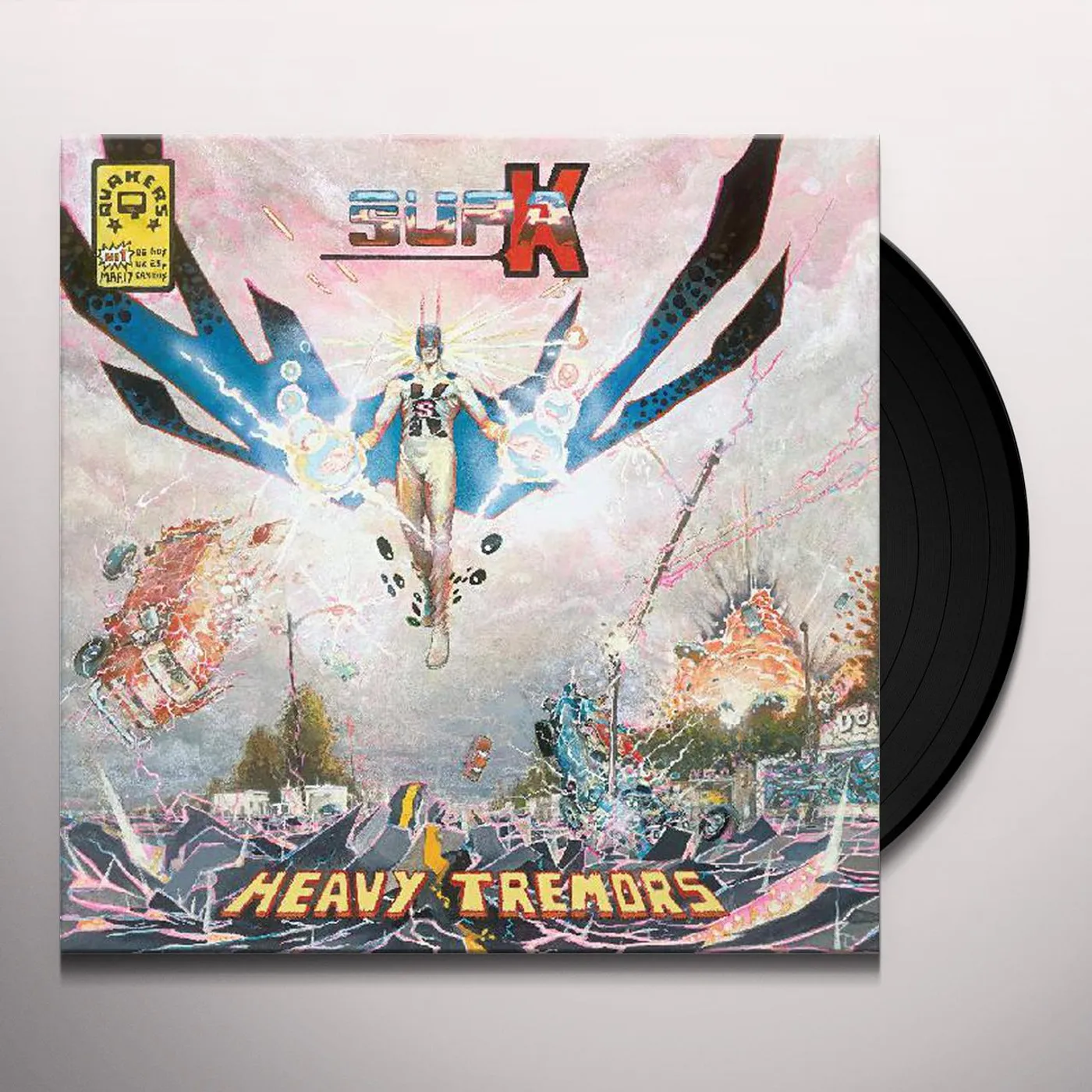 Quakers SUPA K: HEAVY TREMORS (2LP) Vinyl Record
