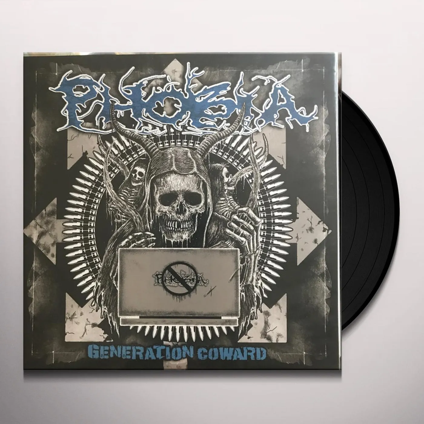 Phobia Generation Coward Vinyl Record