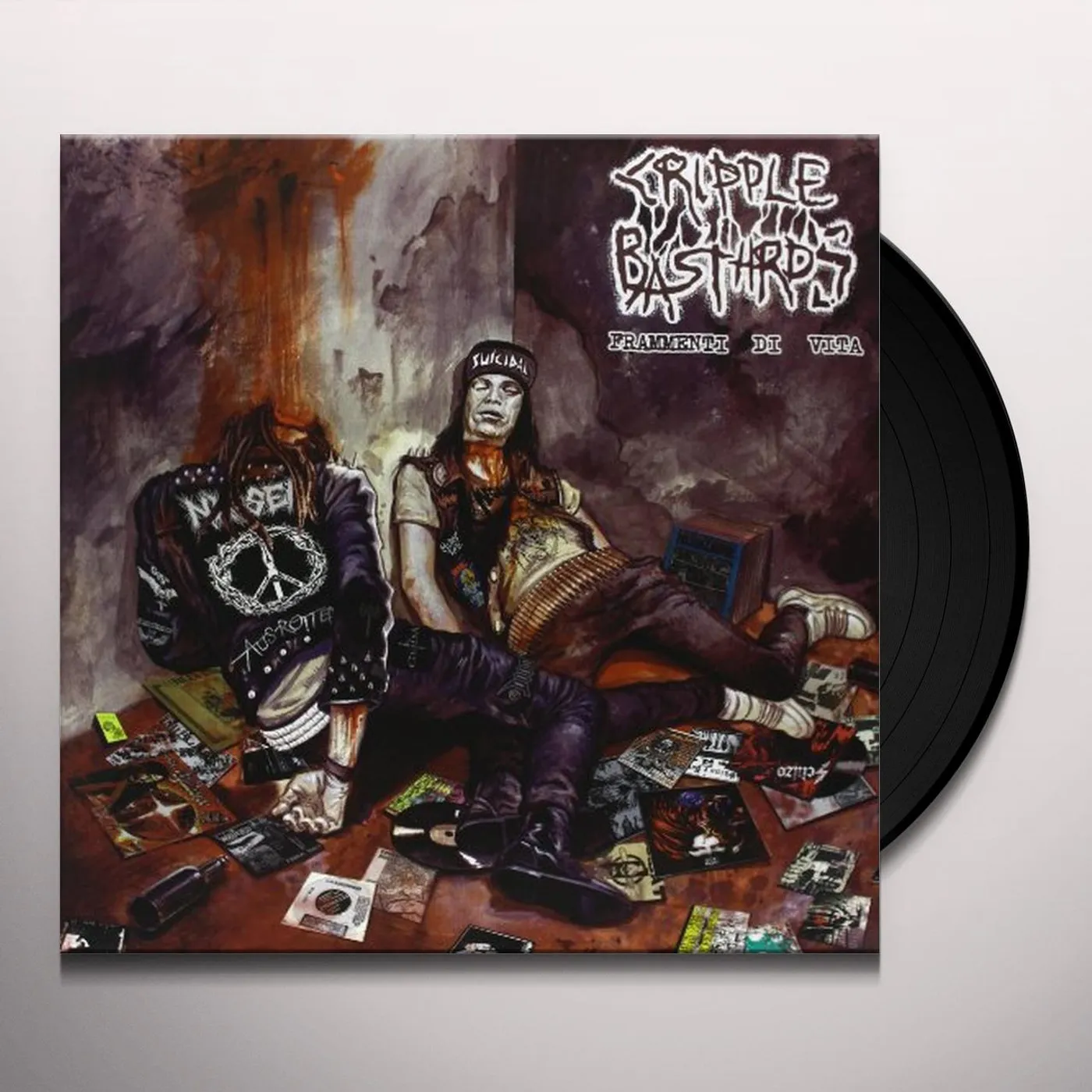 Cripple Bastards FRAMMENIT DI VITA Vinyl Record